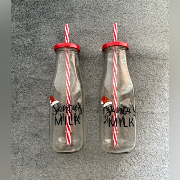 Christmas Milk Bottle - Picture 1 of 1